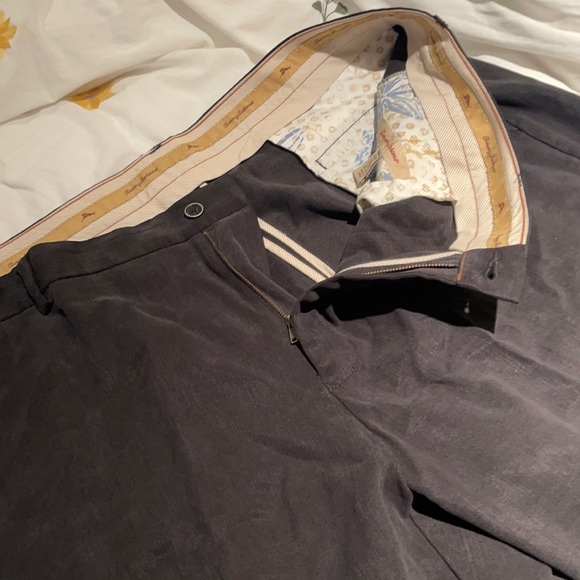 TOMMY BAHAMA CharcoalGrey SLACKS; Size 42 x 32; Like-New Cond. NEW $128; NOW $15 - Picture 7 of 16